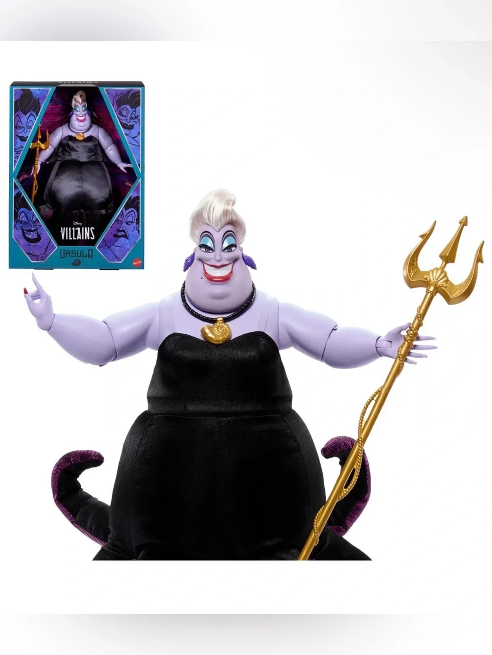 2026 Mattel Disney Ursula Great Villains Collection Doll